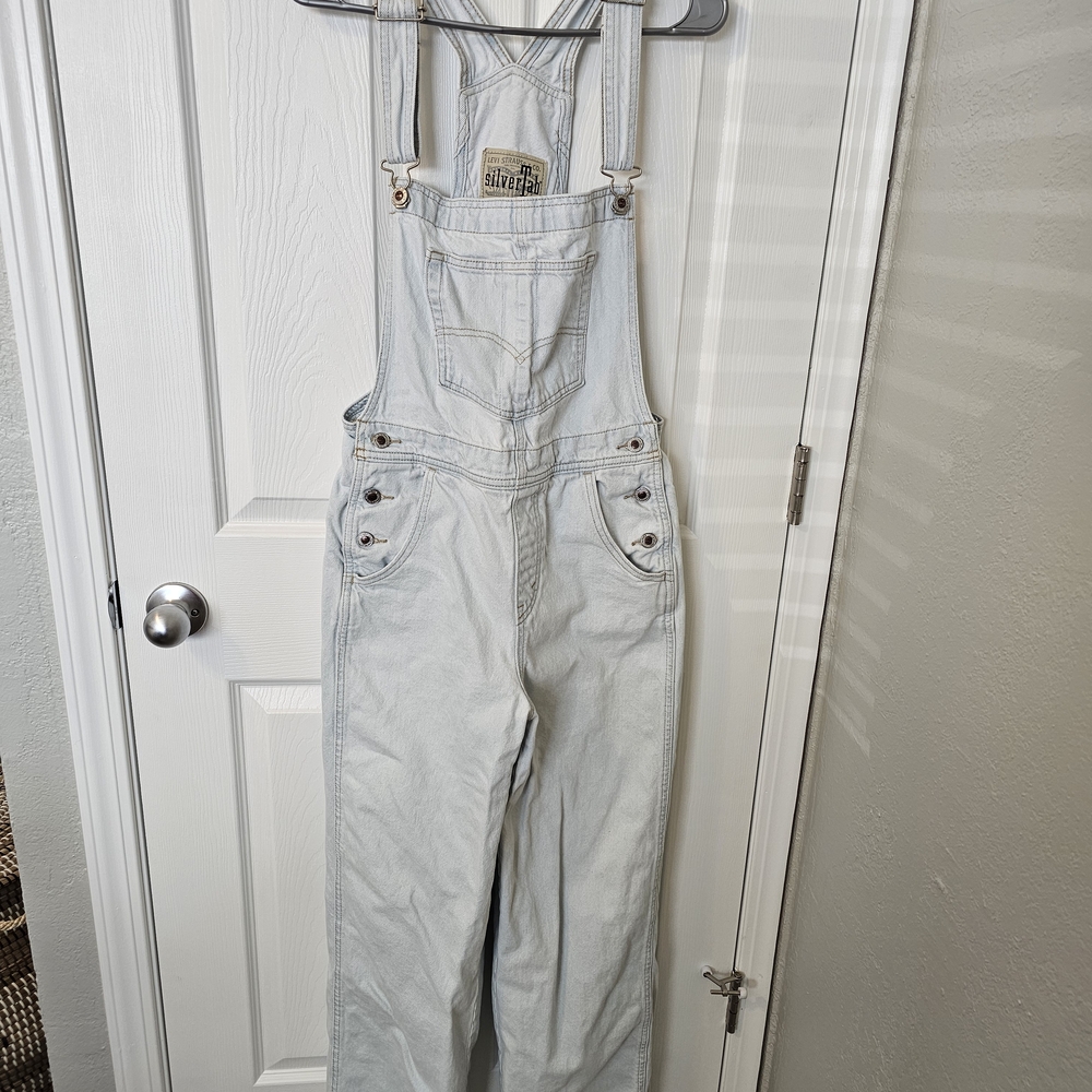 Silver Tab Levi Strauss Jeans Light Blue Denim Overals